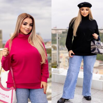 Гольф жіночий , трикотажний, від 48 до 58 р-ра, базовий