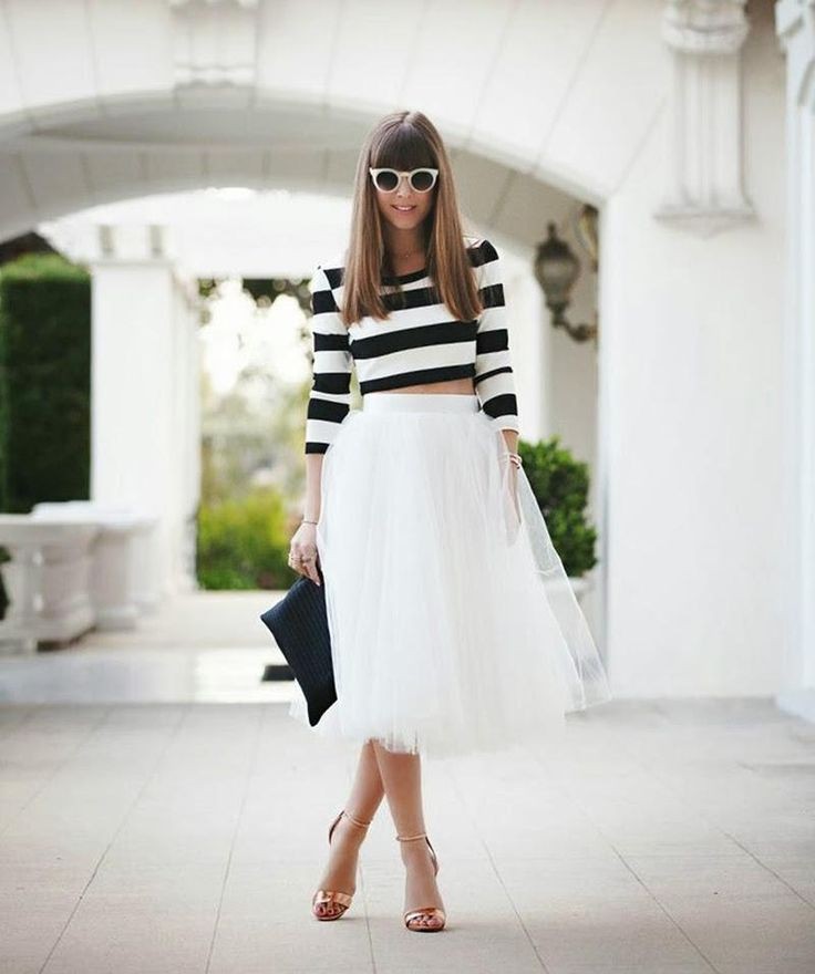 Фатинова спідниця, пишна, багатошарова, ошатна, довжина міді, 5 шарів фатину, модна спідниця