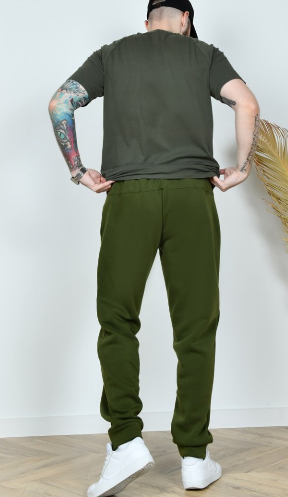 Штани чоловічі спортивні теплі на флісі на манжеті до 66 р