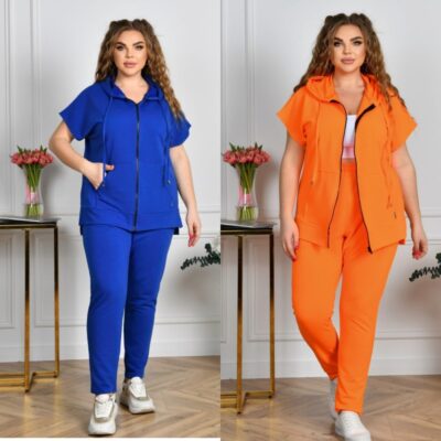 Костюм жіночий спортивний, від 48 до 66р-ру, легкий, двонитка