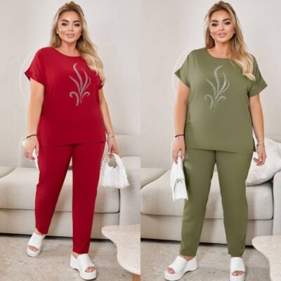 Костюм жіночий брючний, від 48 до 62р, легкий софт