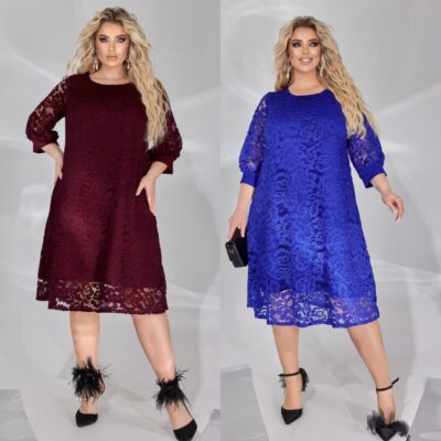 Плаття жіноче, гіпюрове, від 50 до 60 р, ошатне, вільного крою