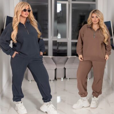 Костюм жіночий спортивний, від 48 до 62р, теплий полар фліс