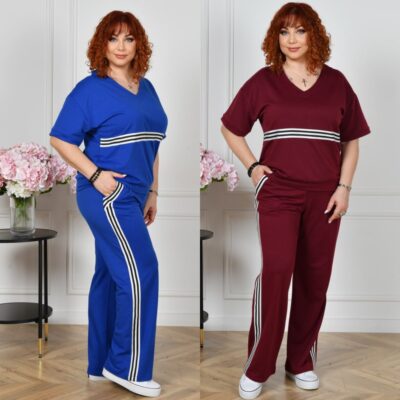 Костюм жіночий спортивний, трикотажний, легкий (р. 48-66)