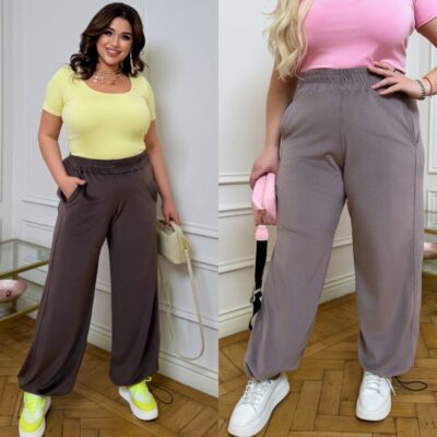 Штани жіночі, спортивні, велюрові, джогери, (р. 42-58)