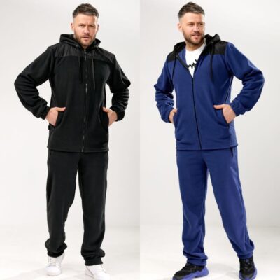 Костюм чоловічий спортивный, флісовий, (р. 48-54)