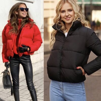 Куртка жіноча плащівка на синтепоні 200 на блискавці коротка